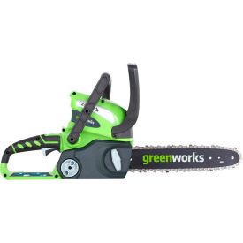 Photo 1 of Greenworks Cordless 12 40 Volt Battery Powered Chainsaw
