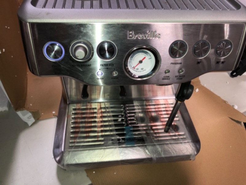 Photo 5 of Breville BES870XL Barista Express Espresso Machine, Brushed Stainless Steel