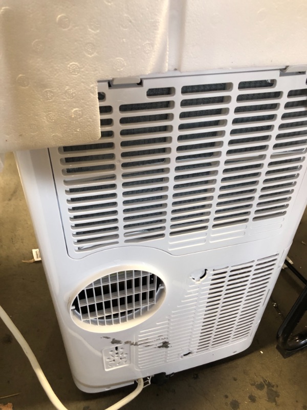 Photo 7 of BLACK+DECKER 8 000 BTU DOE (14 000 BTU ASHRAE) Portable Air Conditioner with Remote Control White
