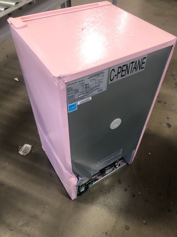 Photo 5 of Frigidaire 3.2cu. ft Retro Mini Fridge in Pink