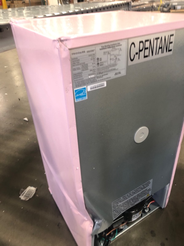 Photo 4 of Frigidaire 3.2cu. ft Retro Mini Fridge in Pink