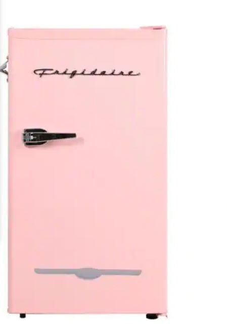 Photo 1 of Frigidaire 3.2cu. ft Retro Mini Fridge in Pink