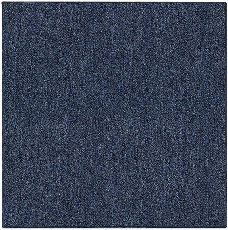 Photo 1 of  Collection Pet Friendly Indoor Outdoor Area Rugs Petrol Blue-  6'X9' 