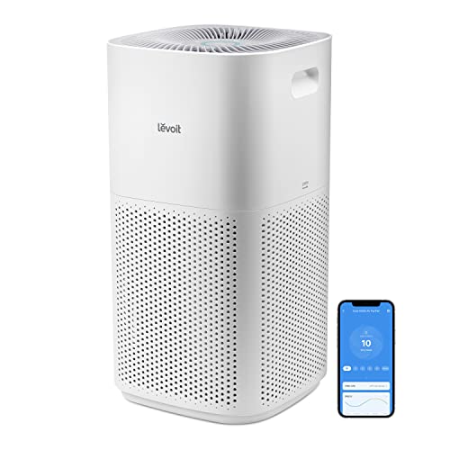 Photo 1 of LEVOIT Air Purifiers for Home Large Room, Covers up to 1588 Sq. Ft, Smart WiFi and PM2.5 Monitor, H13 True HEPA Filter Removes 99.97% of Particles, Pe
