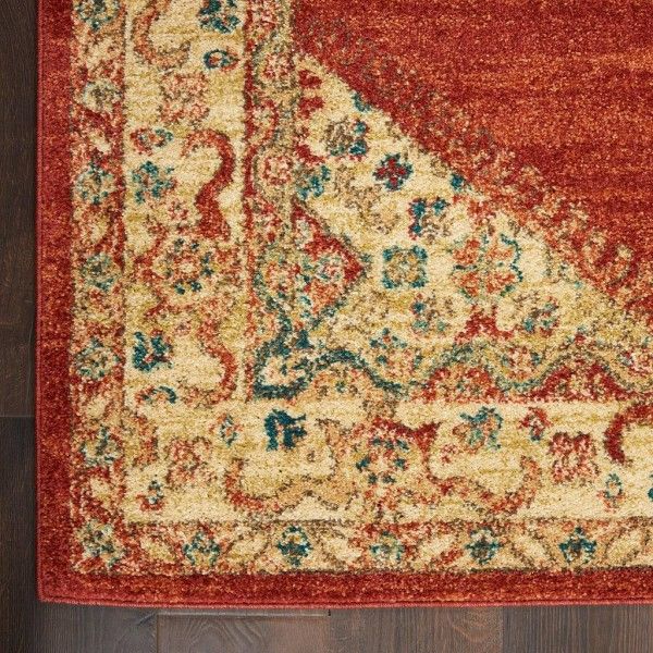 Photo 1 of Traditional Vintage Red 8x10 ft  Area Rug
