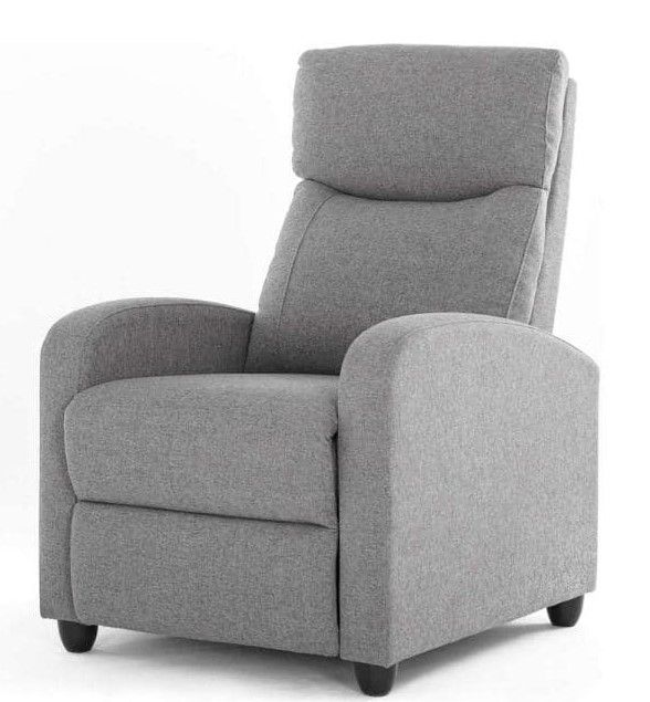 Photo 1 of 
FENBAO
Gray Living Room Chair Recliner Chair for Bedroom Massage Recliner Sofa Chair Home Theater Seating Recliner Leather