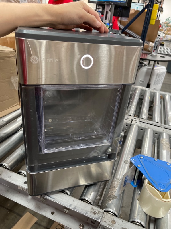 Photo 3 of ***PARTS ONLY***
GE Profile Opal | Countertop Nugget Ice Maker | Portable Ice Machine Complete with Bluetooth Connectivity | Smart Home Kitchen Essentials | Stainless Steel Finish | Up to 24 lbs. of Ice Per Day
