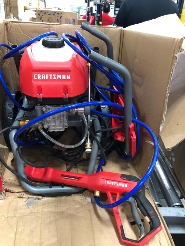 Photo 2 of CRAFTSMAN Electric Pressure Washer, Cold Water, 2400-PSI, 1.1-GPM, Corded (CMEPW2400)
