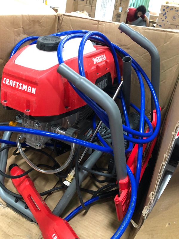 Photo 3 of CRAFTSMAN Electric Pressure Washer, Cold Water, 2400-PSI, 1.1-GPM, Corded (CMEPW2400)
