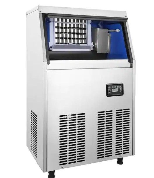 Photo 1 of 
VEVOR
33 lb. Bin Stainless Steel Construction Freestanding Ice Maker Machine with 90 - 100 lb. / 24 H Commercial Ice Maker