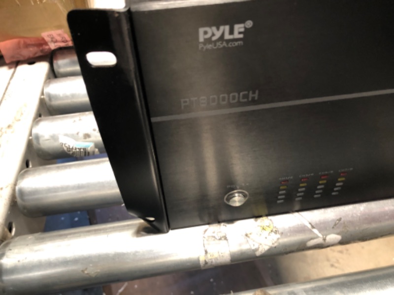 Photo 3 of Pyle Pt8000ch 8 Channel High Power Amplifier
*Minor damage*