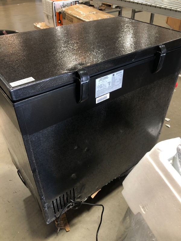Photo 1 of RCA FRF470-BLACK 7.0 cu. ft. Chest Freezer, Black	