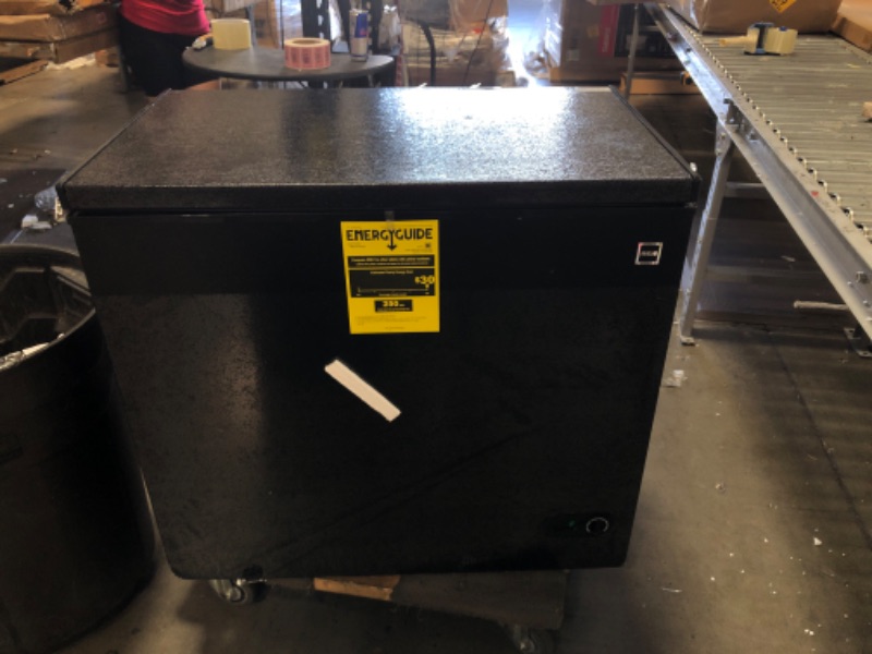Photo 1 of RCA FRF470-BLACK 7.0 cu. ft. Chest Freezer, Black	