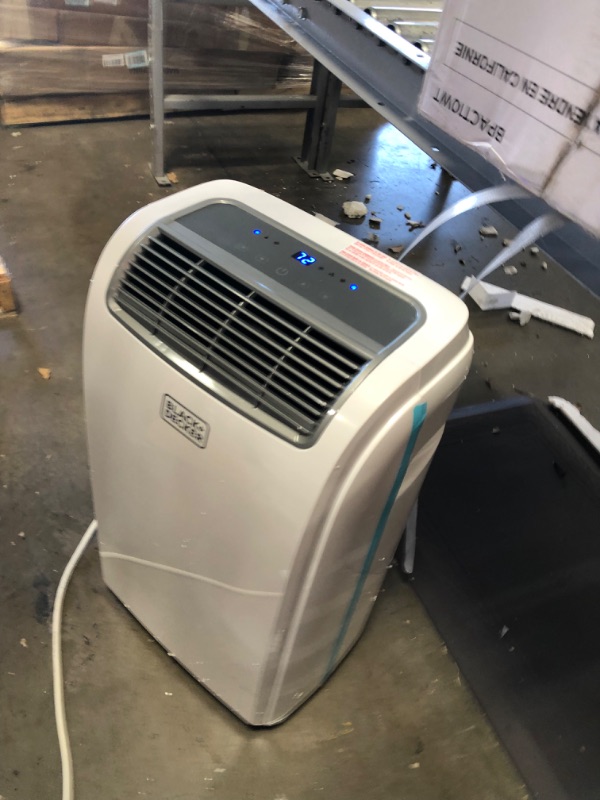 Photo 2 of BLACK+DECKER 6 000 BTU DOE (10 000 BTU ASHRAE) Portable Air Conditioner with Remote Control
