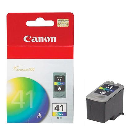 Photo 1 of Canon PG-41 Single Ink Cartridge - Tri-color (0617B015)
