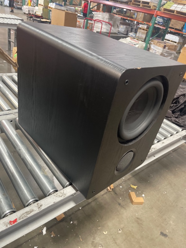 Photo 2 of Monolith M-10 V2 10in THX Certified Select 500 Watt Powered Subwoofer, Massive Output, Low Distortion, Vented HDF Cabinet

