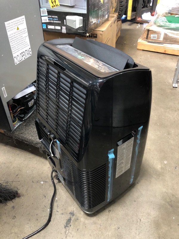 Photo 4 of LG 10,000 BTU (DOE) / 14,000 BTU (ASHRAE) Smart Portable Air Conditioner, Cools 450 Sq.Ft. (18' x 25' room size), Smartphone & Voice Control works with LG ThinQ, Amazon Alexa and Hey Google, 115V
