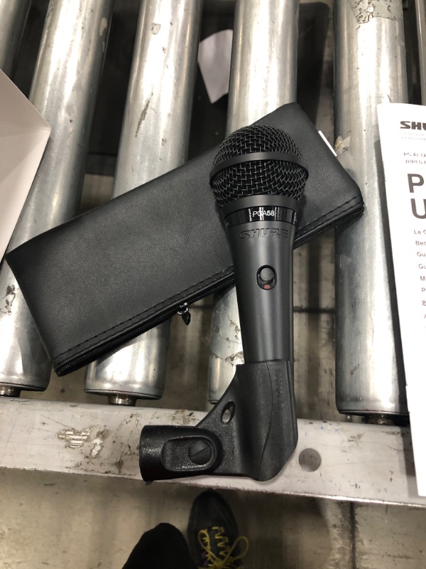 Photo 2 of Shure PGA58-LC Cardioid Dynamic Vocal Microphone with No Cable
