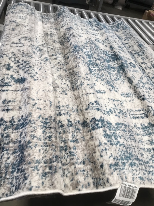 Photo 3 of Abbie & Allie Rugs Monte Carlo  Sky Blue 3'11" X 5'7" Area Rug
