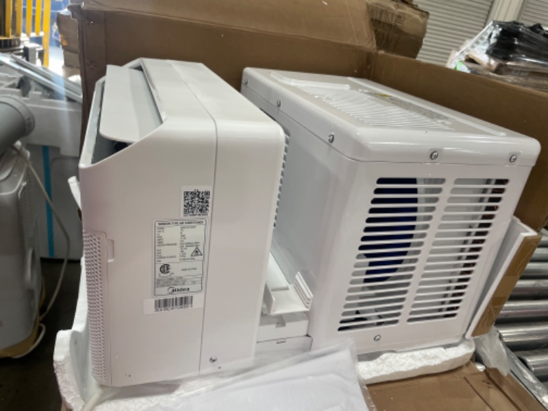 Photo 6 of Midea 12 000 BTU Smart Inverter U-Shaped Window Air Conditioner 35% Energy Savings Extreme Quiet MAW12V1QWT
