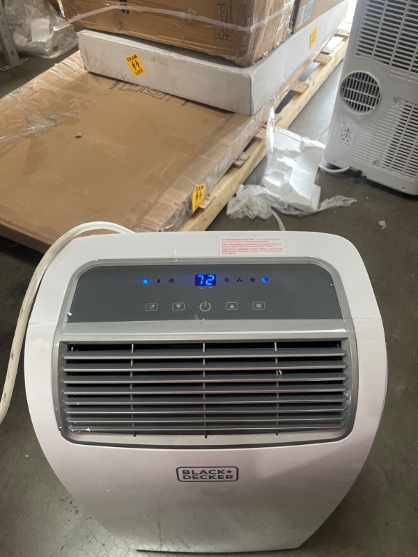 Photo 1 of BLACK+DECKER 6 000 BTU DOE (10 000 BTU ASHRAE) Portable Air Conditioner with Remote Control
