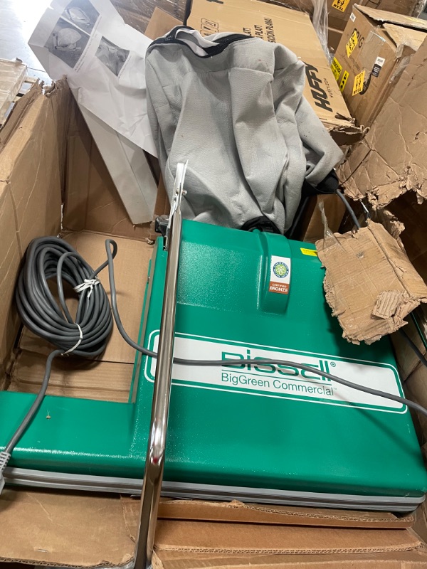 Photo 1 of BISSELL BigGreen Commercial BG-CC28 Extra Wide Vacuum Cleaner, 28" Cleaning Path, 36.5" Height, 29" Length, 36" Width
