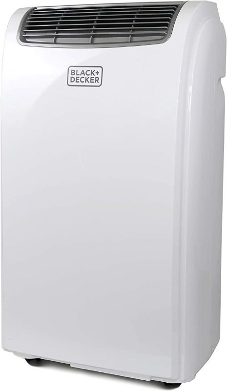 Photo 1 of NONFUNCTIONAL-BLACK+DECKER 10,000 BTU Portable Air Conditioner with Remote Control, White
