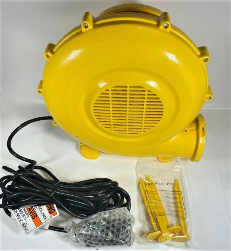Photo 1 of Cloud 9 BR-25 Indoor/Outdoor Inflatable Blower Fan for Bounce Houses, Yellow
