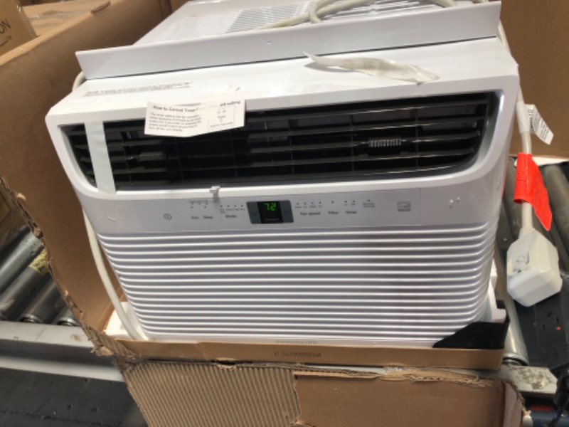 Photo 5 of Frigidaire 10,000 BTU 115V Window-Mounted Compact Air Conditioner with Remote Control, White
