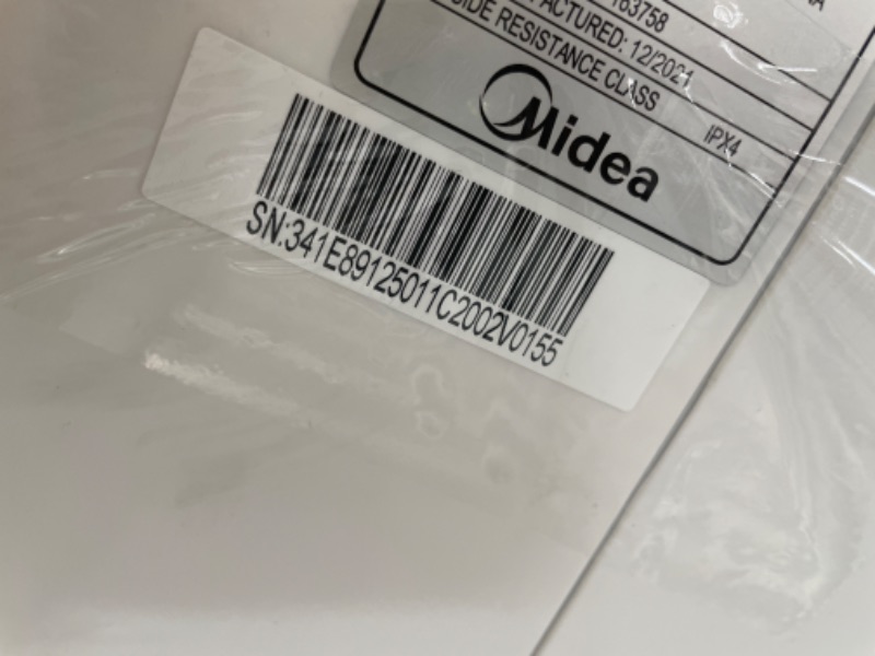 Photo 6 of parts only
Midea 8,000 BTU U-Shaped Smart Inverter Window Air Conditioner–Cools up to 350 Sq. Ft., Ultra Quiet with Open Window Flexibility, Works with Alexa/Google Assistant, 35% Energy Savings, Remote Control turns on but does not get cold
