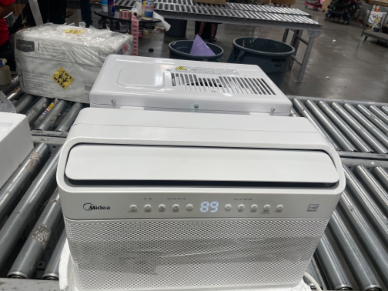 Photo 5 of parts only
Midea 8,000 BTU U-Shaped Smart Inverter Window Air Conditioner–Cools up to 350 Sq. Ft., Ultra Quiet with Open Window Flexibility, Works with Alexa/Google Assistant, 35% Energy Savings, Remote Control turns on but does not get cold
