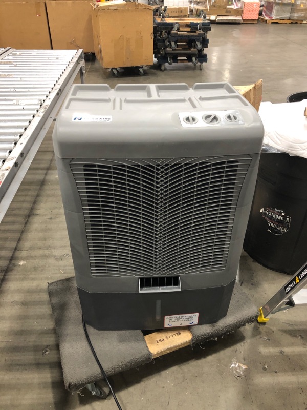 Photo 2 of Hessaire MC37M Evaporative Cooler, 3,100 CFM, Gray
