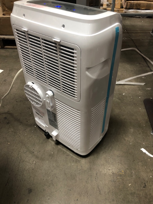 Photo 4 of BLACK+DECKER 5 000 BTU DOE (8 000 BTU ASHRAE) Portable Air Conditioner with Remote Control White
