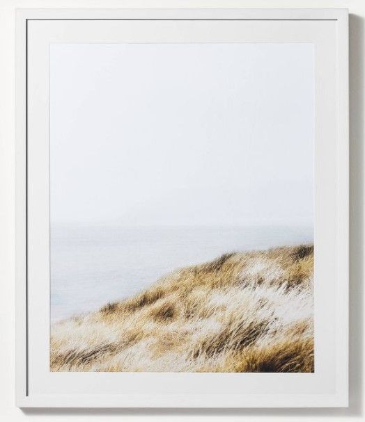 Photo 1 of 30" x 36" Cold Beach Framed Wall Art - Threshold™ designed with Studio McGee

