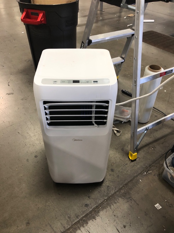 Photo 2 of NONFUNCTIONAL-Midea 8,000 BTU ASHRAE (5,300 BTU SACC) Portable Air Conditioner, Cools up to 175 Sq. Ft., Works as Dehumidifier & Fan, Remote Control & Window Kit Included
