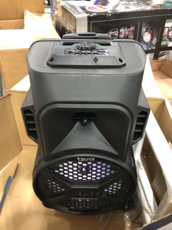 Photo 3 of Megabass Bluetooth Karaoke Jobsite Speaker
