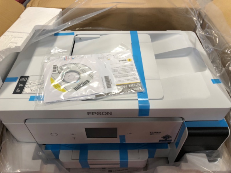 Photo 4 of *NEW* Epson EcoTank ET-15000 Wireless Color All-in-One Supertank Printer with Scanner, Copier, Fax, Ethernet and Printing up to 13 x 19 Inches
