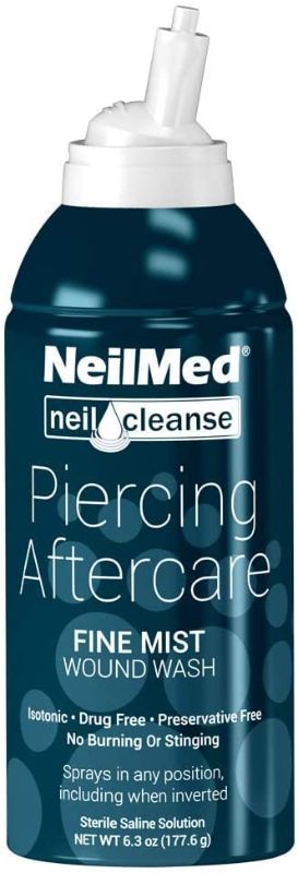 Photo 1 of 2 of- NeilMed NeilCleanse Piercing Aftercare, Fine Mist, 6.3 Fluid Ounce
