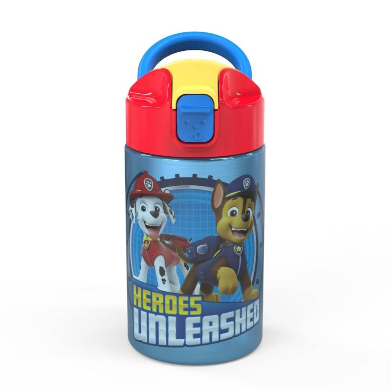 Photo 1 of *** WHOLE CASE OF 18***
PAW Patrol 14oz Stainless Steel Valiant Kids Water Bottle - Zak Designs
