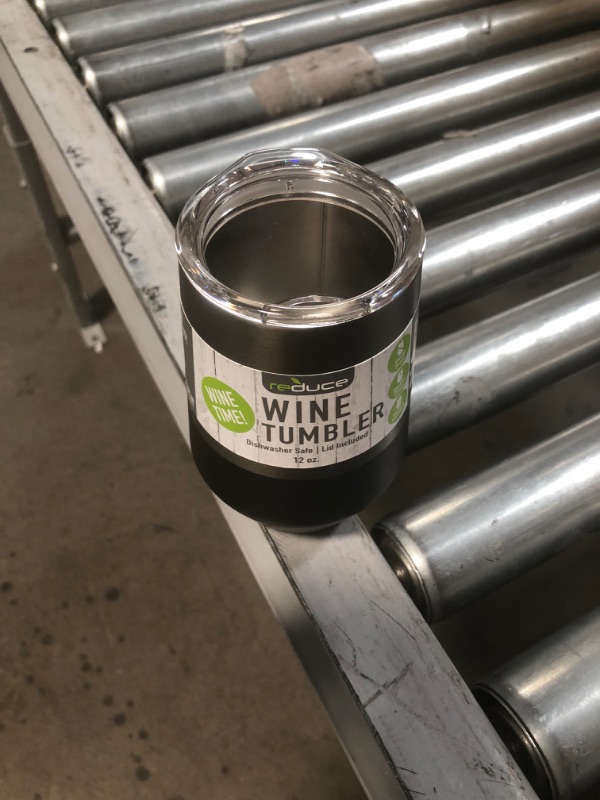 Photo 2 of ** WHOLE CASE OF 8***
Reduce 12oz Stainless Steel Wine Tumbler Charcoal

