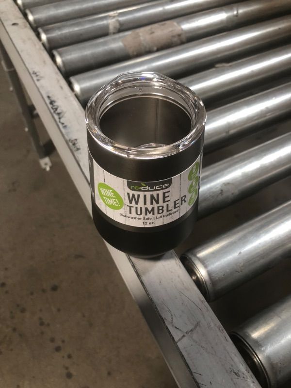 Photo 2 of *** WHOLE CASE OF 8***
Reduce 12oz Stainless Steel Wine Tumbler Charcoal