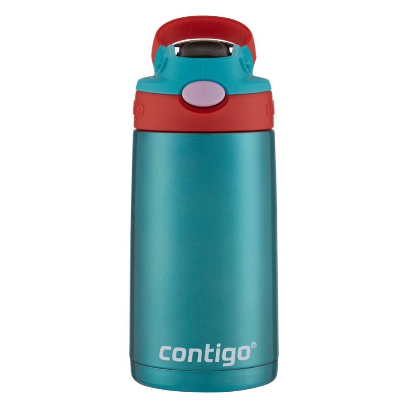 Photo 1 of *** WHOLE CASE OF 4***
Contigo 13oz Kids Stainless Steel Water Bottle with Redesigned AutoSpout Straw Painted Scuba
