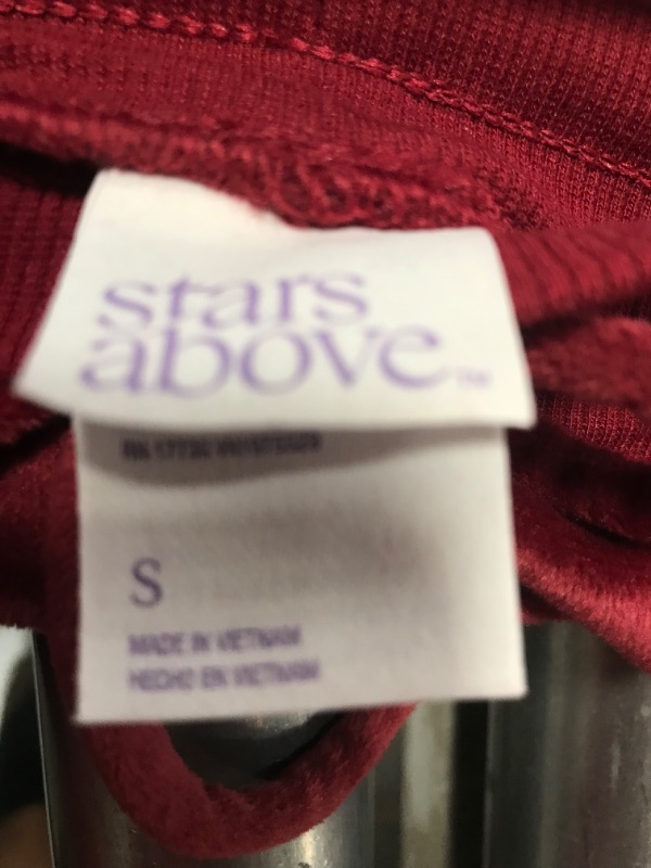 Photo 3 of Stock photo for reference - Stars Above velvet red joggers - 6 pack 
- Small 
