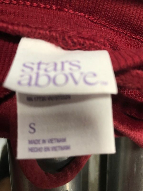 Photo 3 of Stock photo for reference - Stars Above velvet red joggers - 10 pack 
- Small 