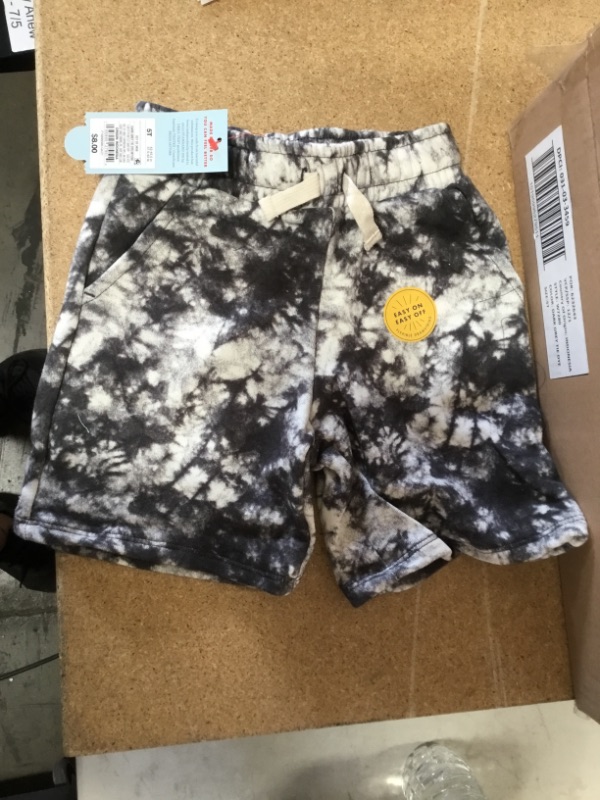 Photo 2 of ** whole case of 12 **
Toddler Mid-Length Knit Shorts - Cat & Jack™ size 5T DARK GREY

