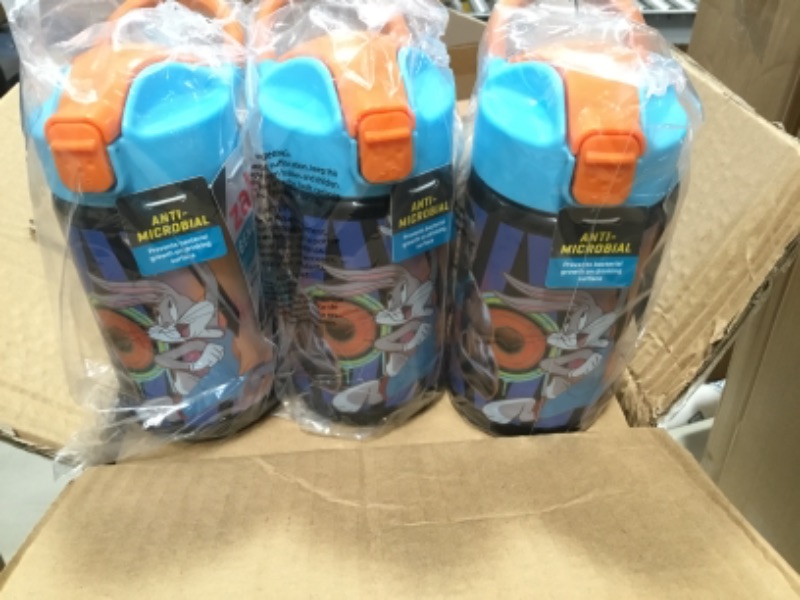 Photo 1 of *** WHOLE CASE OF 18*** 
Space Jam 2 14oz Stainless Steel Double Wall Valiant Bottle - Zak Designs

