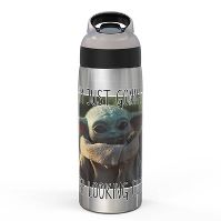 Photo 1 of *** WHOLE CASE OF 18*** 
Star Wars: The Mandalorian 19oz Stainless Steel The Child Double Wall Water Bottle - Zak Designs

