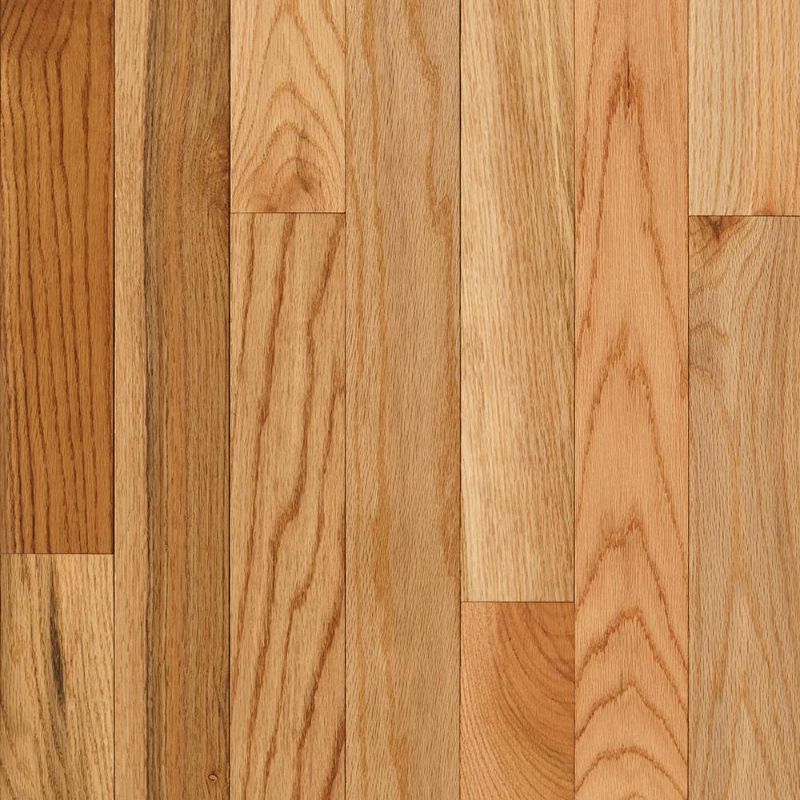 Photo 1 of (DAMAGED&MISSING PIECES) Bruce Plano Oak Country Natural 3/4 in. Thick x 3-1/4 in. Wide x Varying Length Solid Hardwood Flooring (22 sq. ft. / case), 57 cases