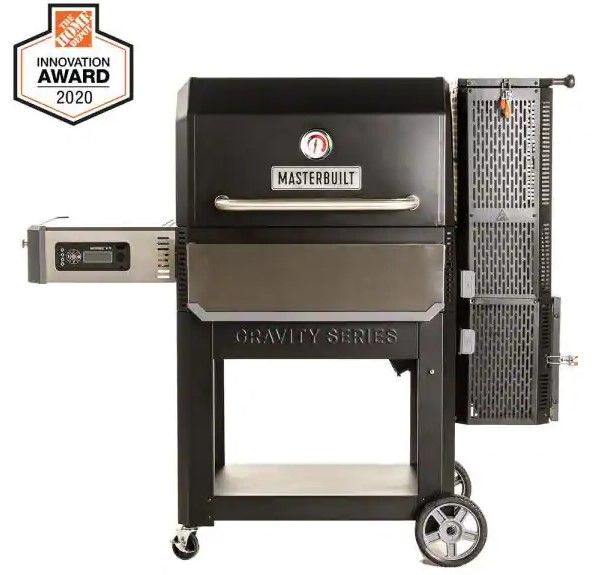 Photo 1 of (NOT FUNCTIONAL; DENTED) Masterbuilt Gravity Series 1050 Digital Charcoal Grill and Smoker Combo in Black