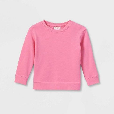 Photo 1 of Toddler Crewneck Pullover Sweatshirt - Cat & Jack™, Size 3T, pack of 12

